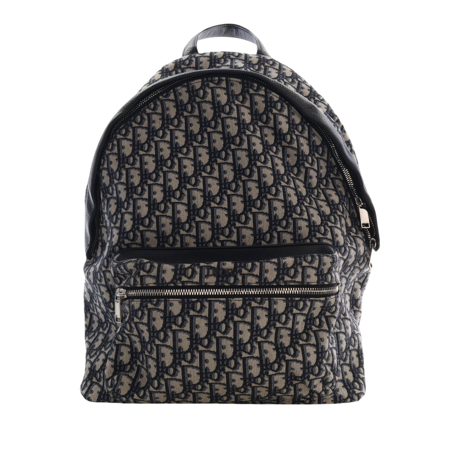 Dior Rider Backpack in Blue Oblique Canvas (1 of 17)