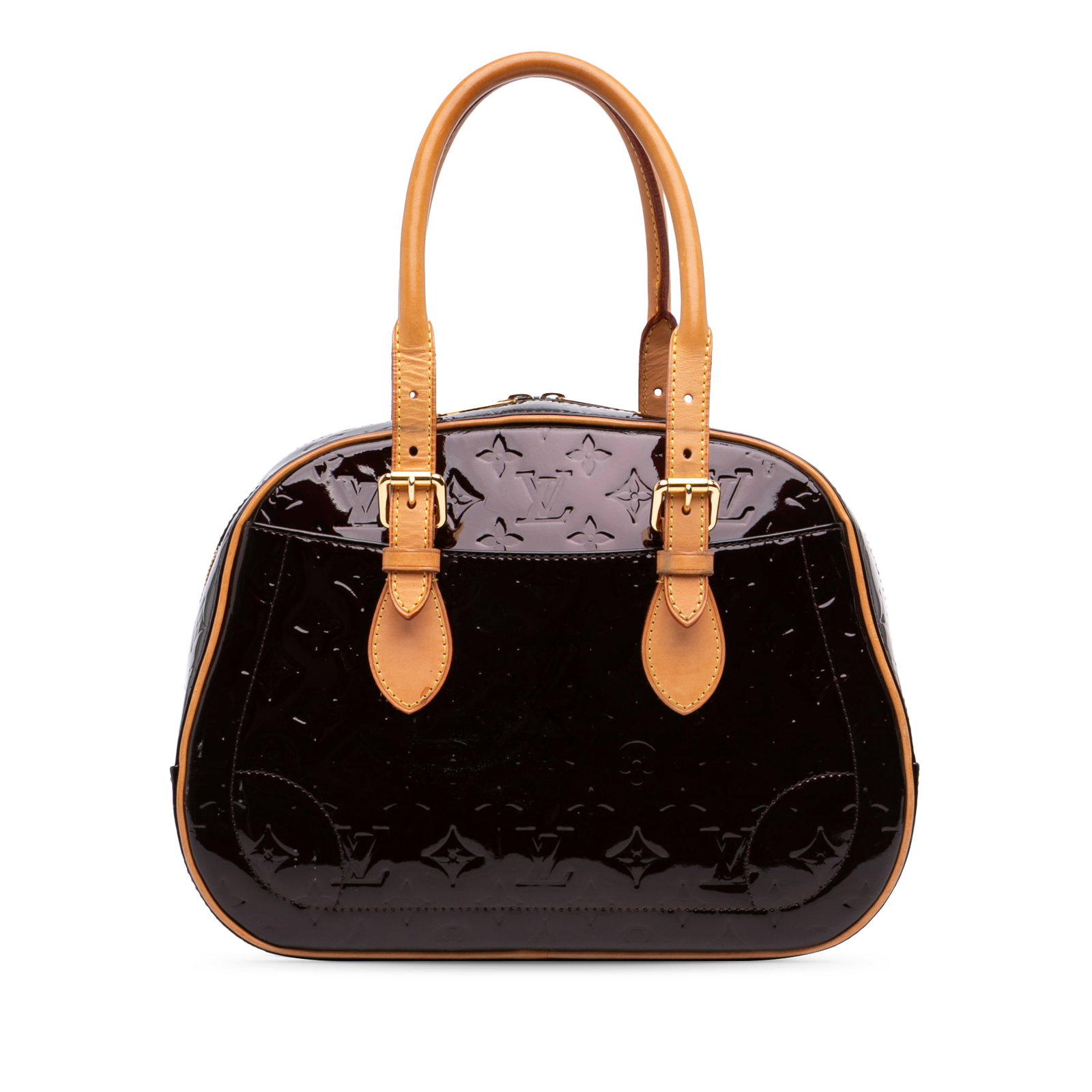 Louis Vuitton Summit Drive Monogram Vernis Leather Handbag Purple (1 of 6)