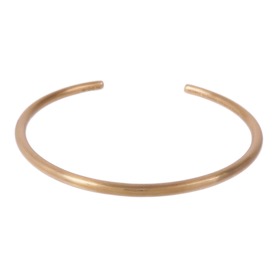 JEWELRY Le Gramme 18K Yellow Gold Bracelet: JEWELRY Le Gramme 18K Yellow Gold Bracelet Le Gramme bracelet crafted in 18K yellow gold with a clean, unisex design. This piece has no main stone and comes without accessories. Condition is rated AB: