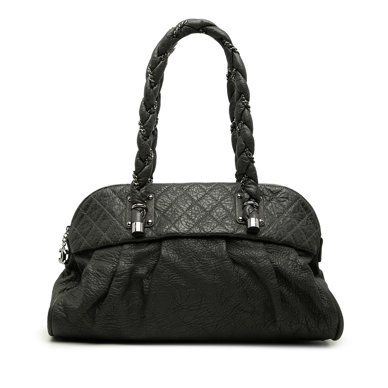 Chanel Lady Braid Black Calfskin Shoulder Bag (1 of 7)