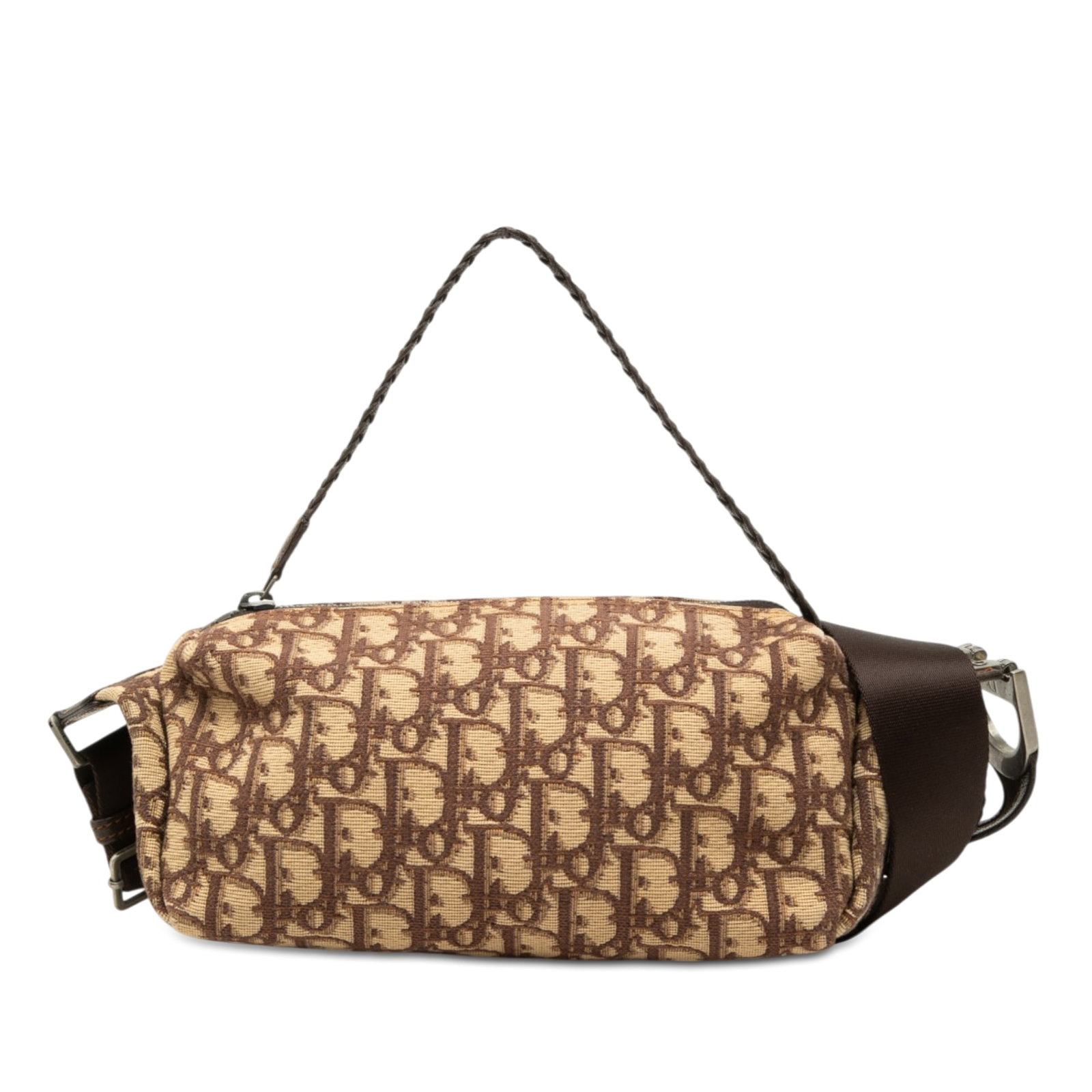 Dior Flight Shoulder Bag in Brown Oblique Canvas (1 of 6)