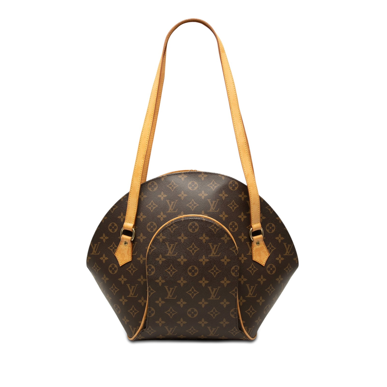 Louis Vuitton Ellipse GM Monogram Shopper Tote Bag: Louis Vuitton Ellipse GM Monogram Shopper Tote Bag Louis Vuitton Monogram Ellipse GM Shopping Bag crafted with a monogram canvas body, flat vachetta leather straps, a top zip closure, and an interior 