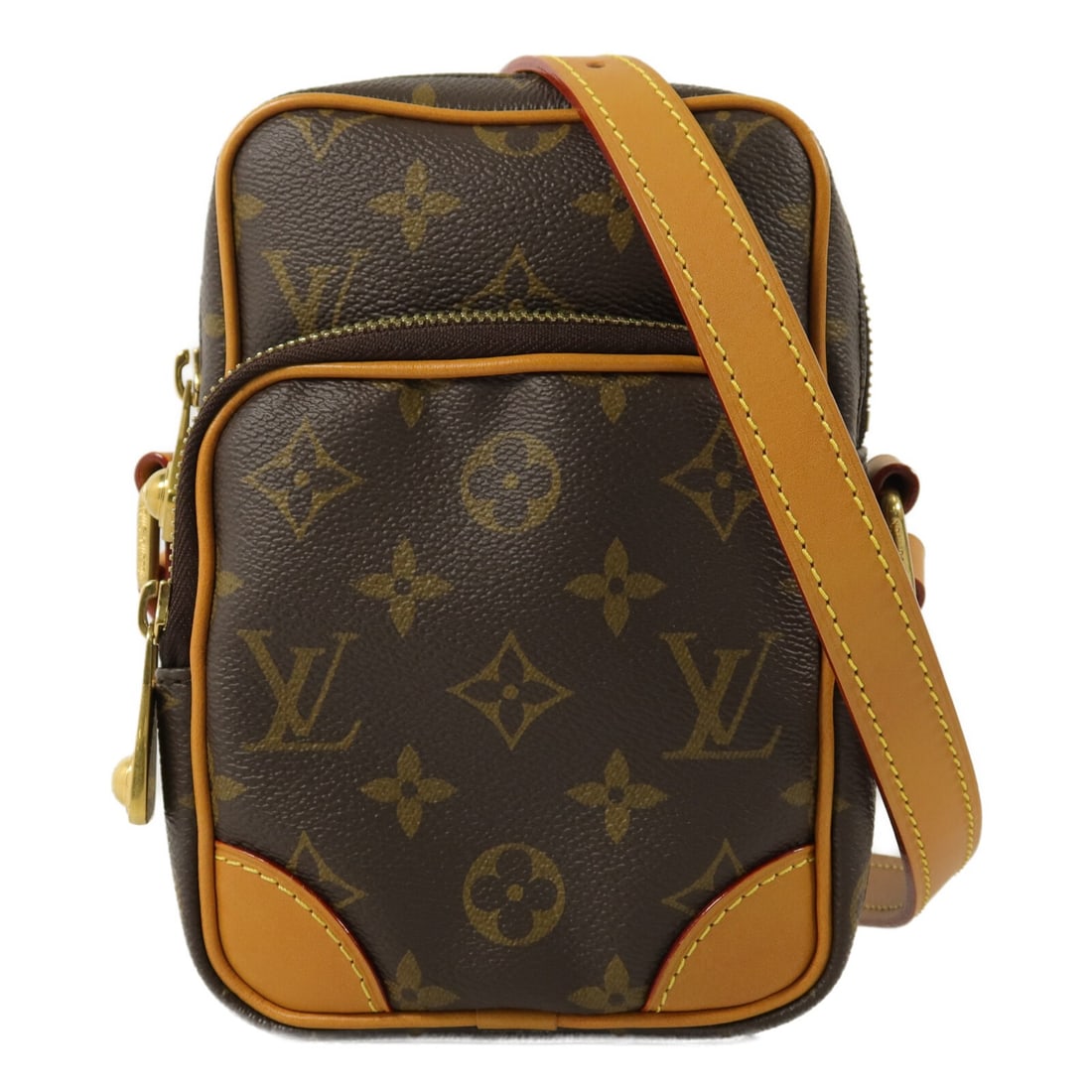 Louis Vuitton Amazone Monogram Shoulder Bag M14014 Brown (1 of 13)