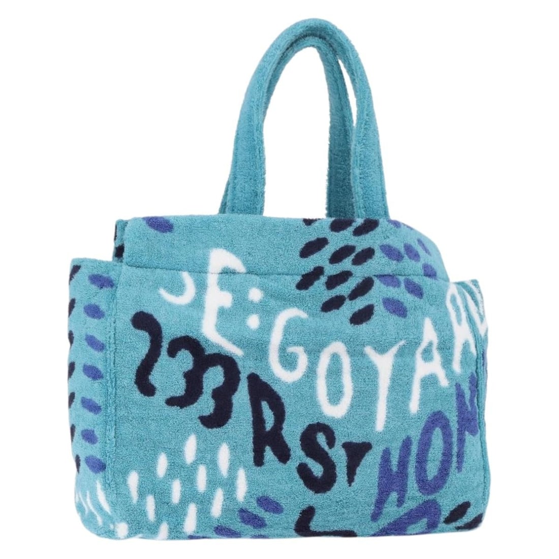 GOYARD Terry Eponge Hand Bag in Turquoise Blue Limited Edition (1 of 18)