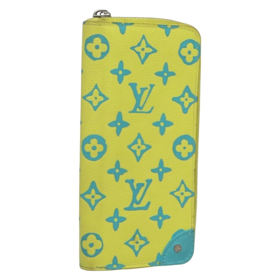 Louis Vuitton M82005 yellow monogram canvas long wallet Spain: Louis Vuitton M82005 yellow monogram canvas long wallet Spain Louis Vuitton Playground Zippy Wallet Vertical long wallet in yellow Monogram Canvas. Made in Spain, this women's wallet shows reasonable 