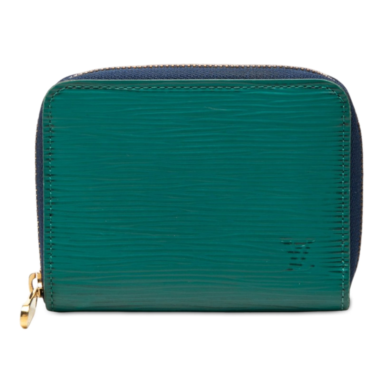 Louis Vuitton Epi Zippy Coin Purse Blue Leather Wallet: Louis Vuitton Epi Zippy Coin Purse Blue Leather Wallet Compact and practical, this Louis Vuitton Epi Zippy Coin Purse is crafted in blue Epi leather with a zip-around closure and interior slip pockets