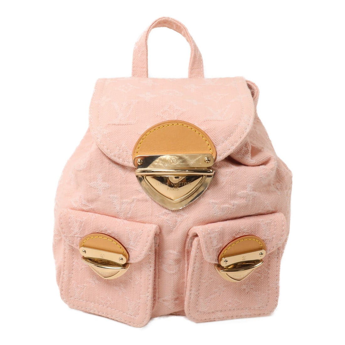 Louis Vuitton Venice M13031 Monogram Denim Backpack Washed Pink (1 of 13)