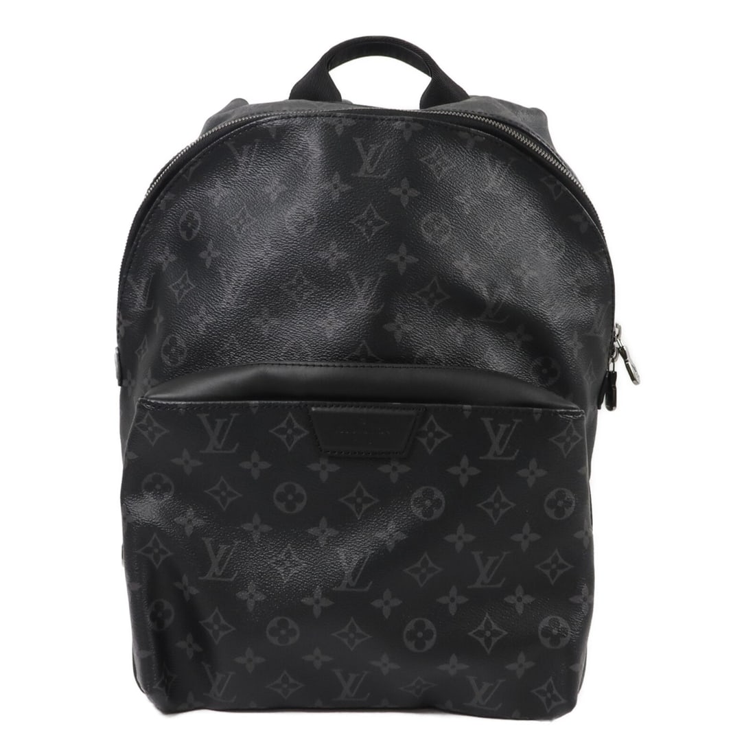 Louis Vuitton M43186 Discovery PM Monogram Eclipse Backpack: Louis Vuitton M43186 Discovery PM Monogram Eclipse Backpack Louis Vuitton Discovery PM backpack in Monogram Eclipse coated canvas with a black colorway. This men's rucksack backpack is made in France 