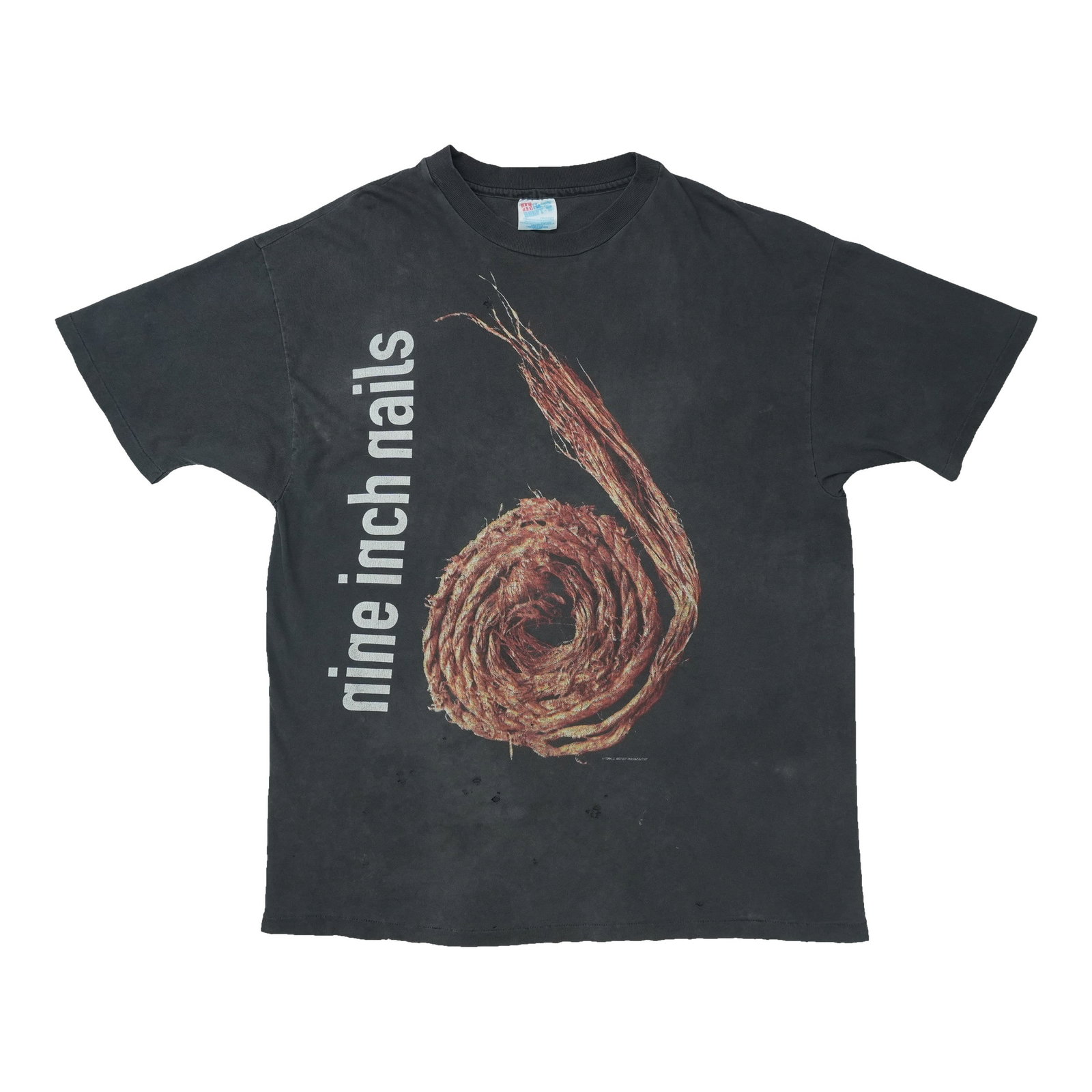 Vintage 1995 Nine Inch Nails Further Down The Spiral Tee XL (1 of 7)