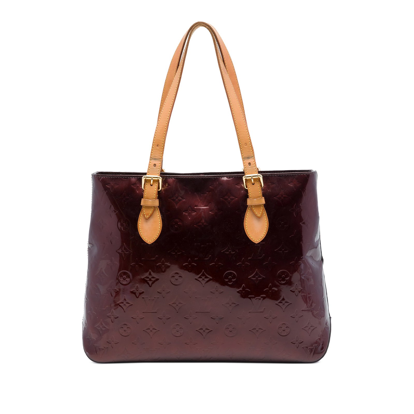 Louis Vuitton Brentwood Monogram Vernis Leather Shoulder Bag (1 of 6)