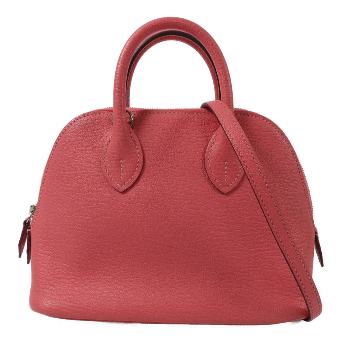 Hermes Mini Bolide 2way Shoulder Bag Rose Azalee Chevre PHW (1 of 13)