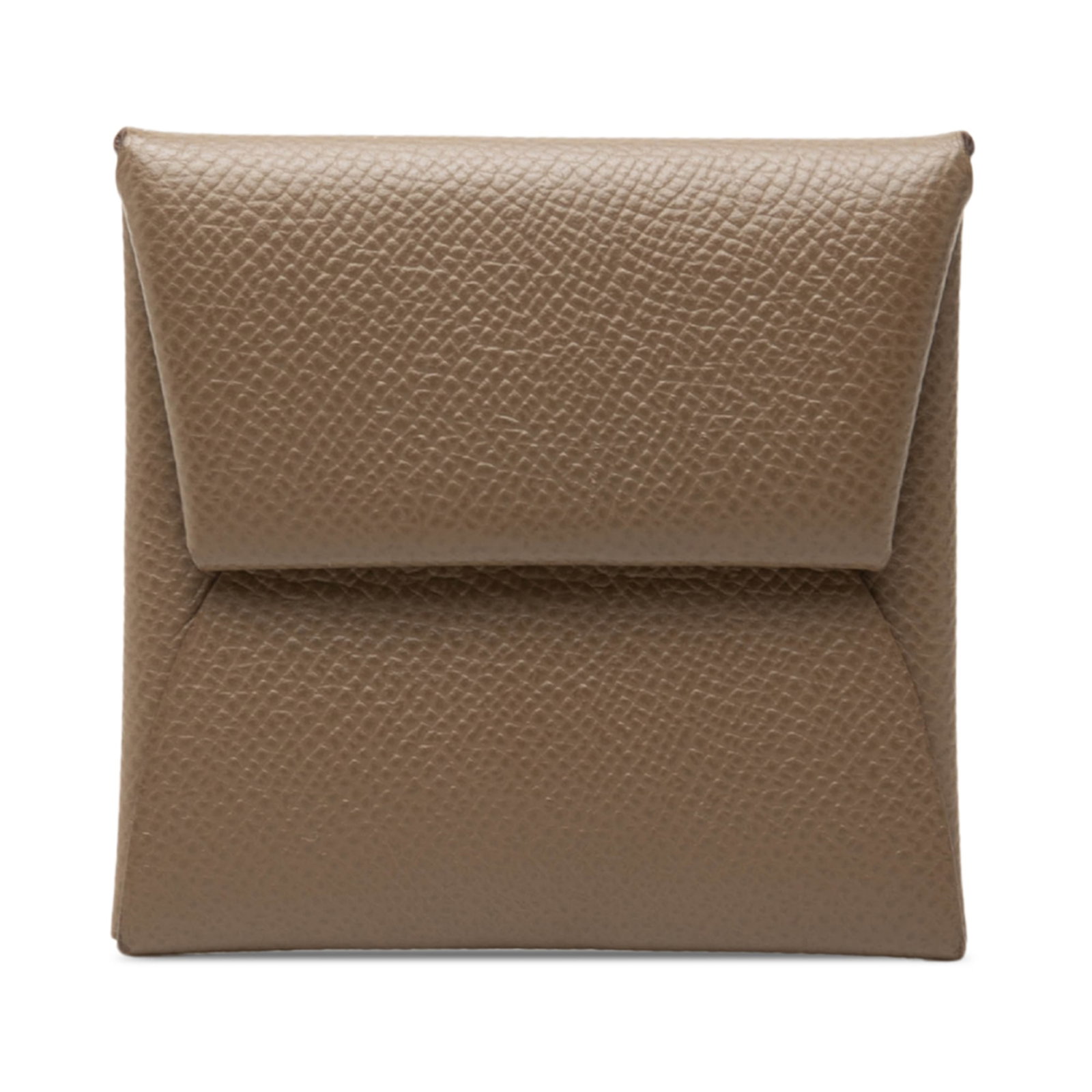 Hermes Bastia Epsom Leather Coin Purse Brown (1 of 6)