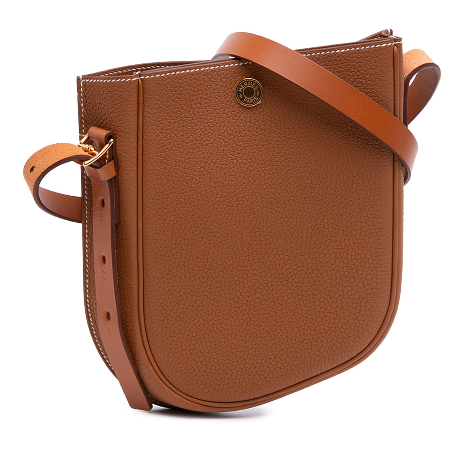 Hermes Togo Perspective Cavaliere 21 Leather Shoulder Bag (1 of 7)