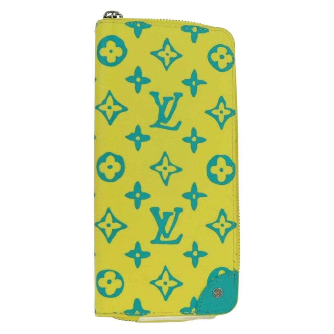 Louis Vuitton M82005 Playground Zippy Vertical Long Wallet Yellow: Louis Vuitton M82005 Playground Zippy Vertical Long Wallet Yellow Louis Vuitton Playground Zippy Vertical Wallet in yellow Monogram canvas. This long wallet was made in Spain and includes the wallet o