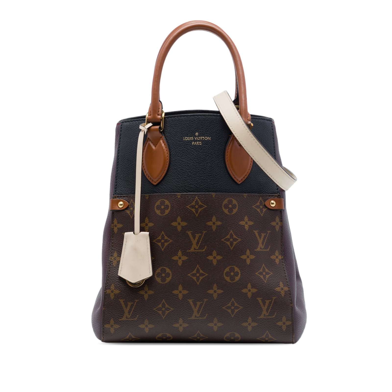 Louis Vuitton Fold Tote MM Monogram Canvas Shoulder Bag (1 of 6)