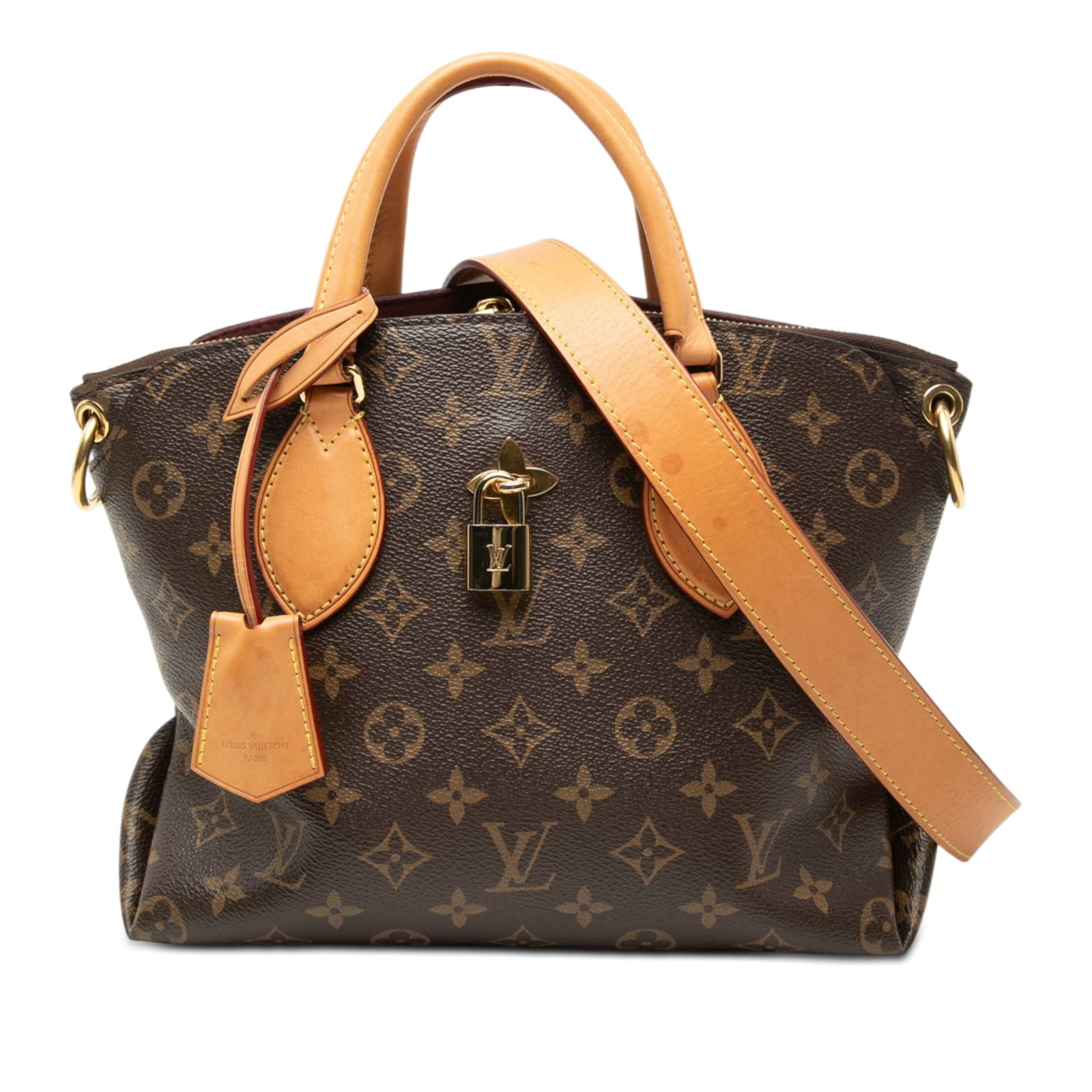 Louis Vuitton Flower Zipped Tote PM Monogram Canvas Bag: Louis Vuitton Flower Zipped Tote PM Monogram Canvas Bag Louis Vuitton Monogram Flower Zipped Tote PM in brown monogram canvas with rolled leather handles, a detachable flat leather strap, top zip clos