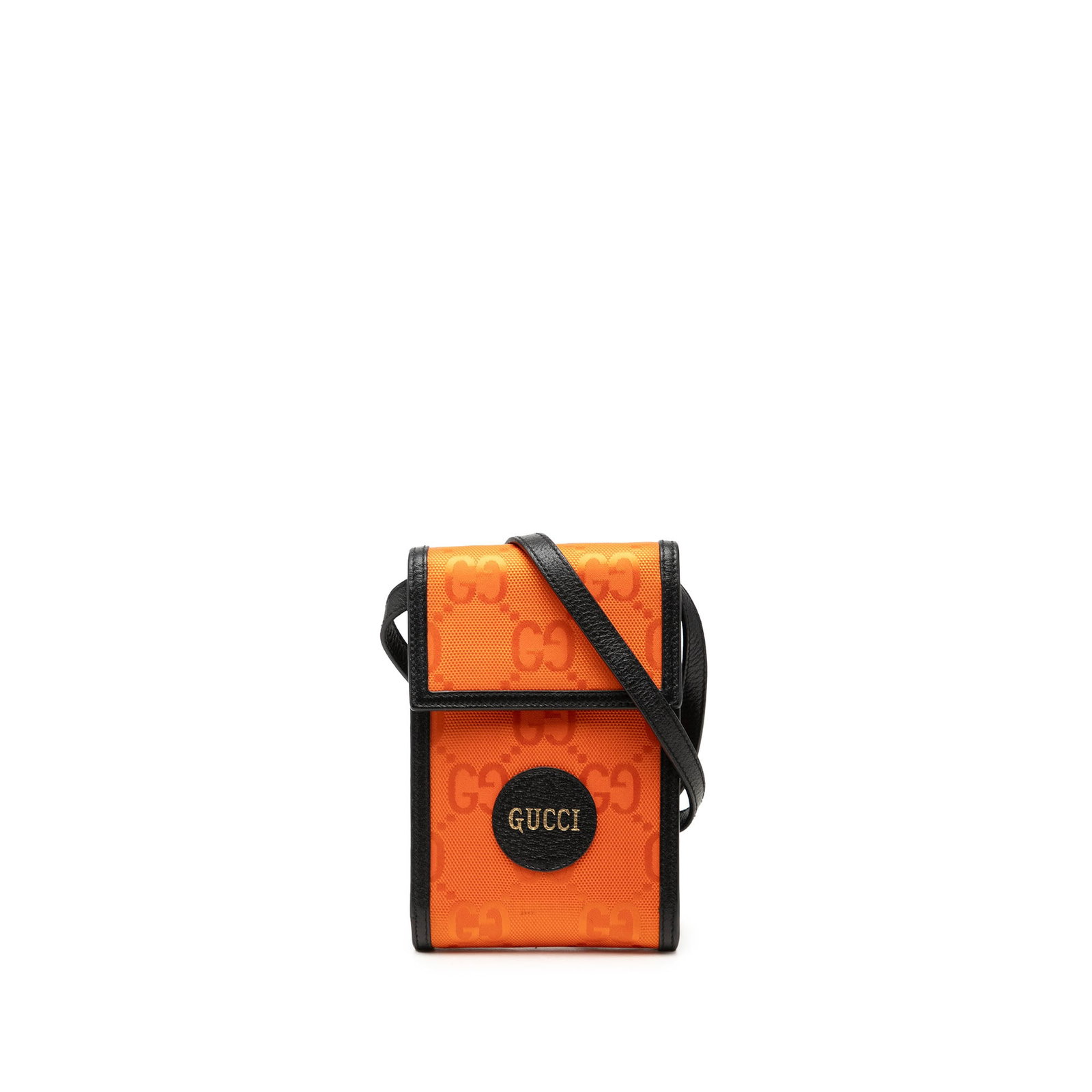 Gucci Off The Grid Mini GG Econyl Orange Crossbody Bag (1 of 6)