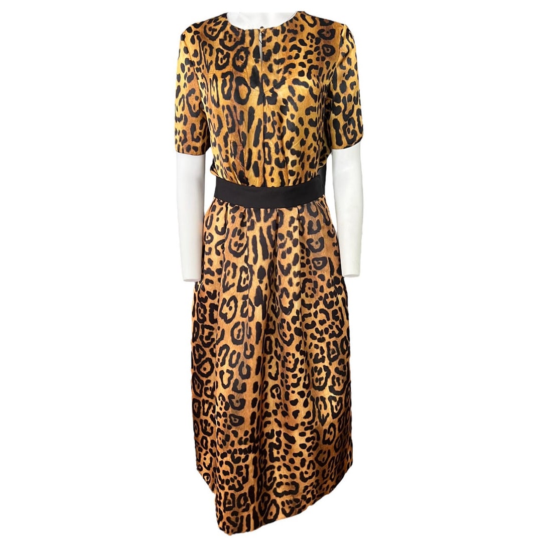 Adam Lippes Silk Animal Print Top and Skirt Ensemble (1 of 13)