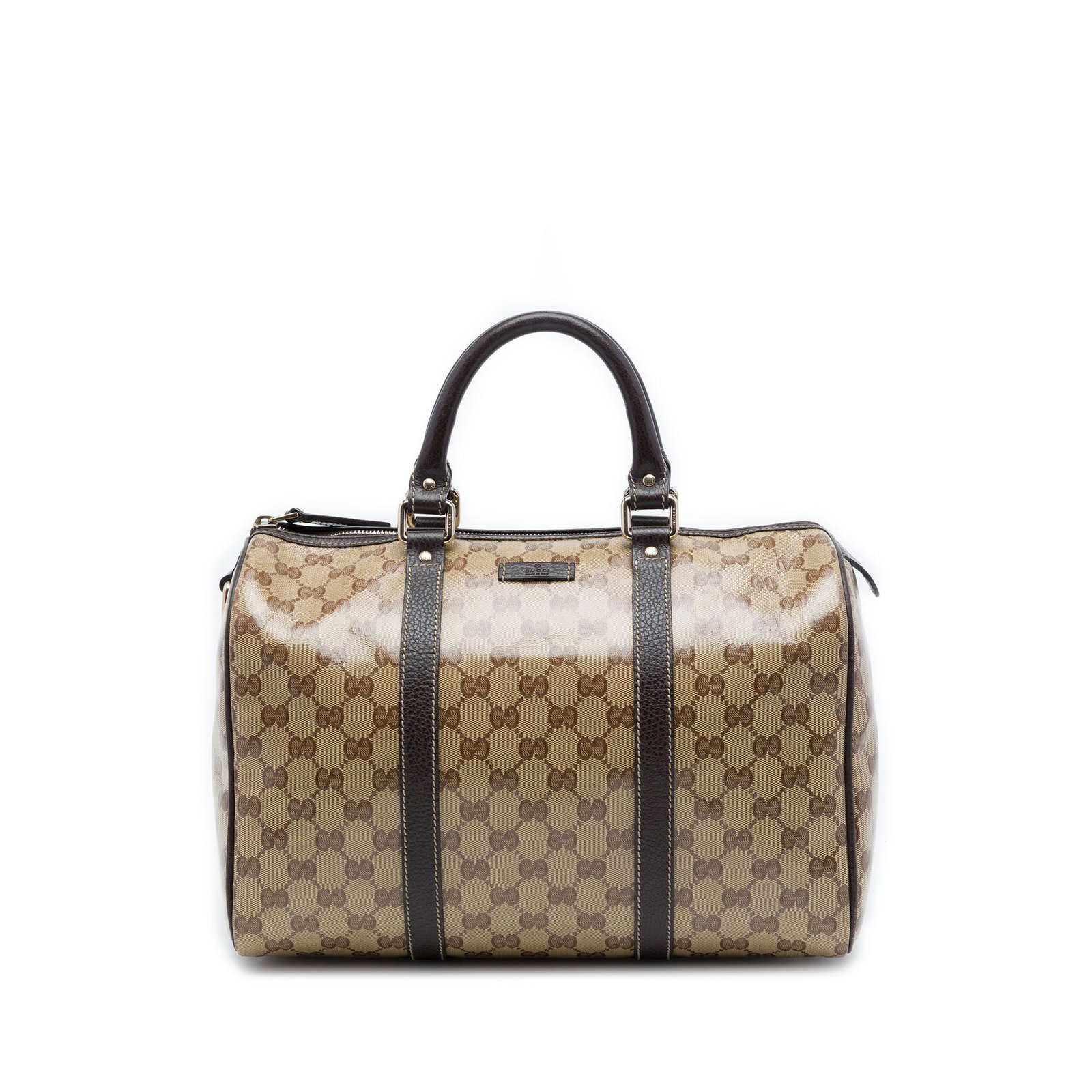 Gucci GG Crystal Joy Medium Boston Handbag Beige (1 of 6)