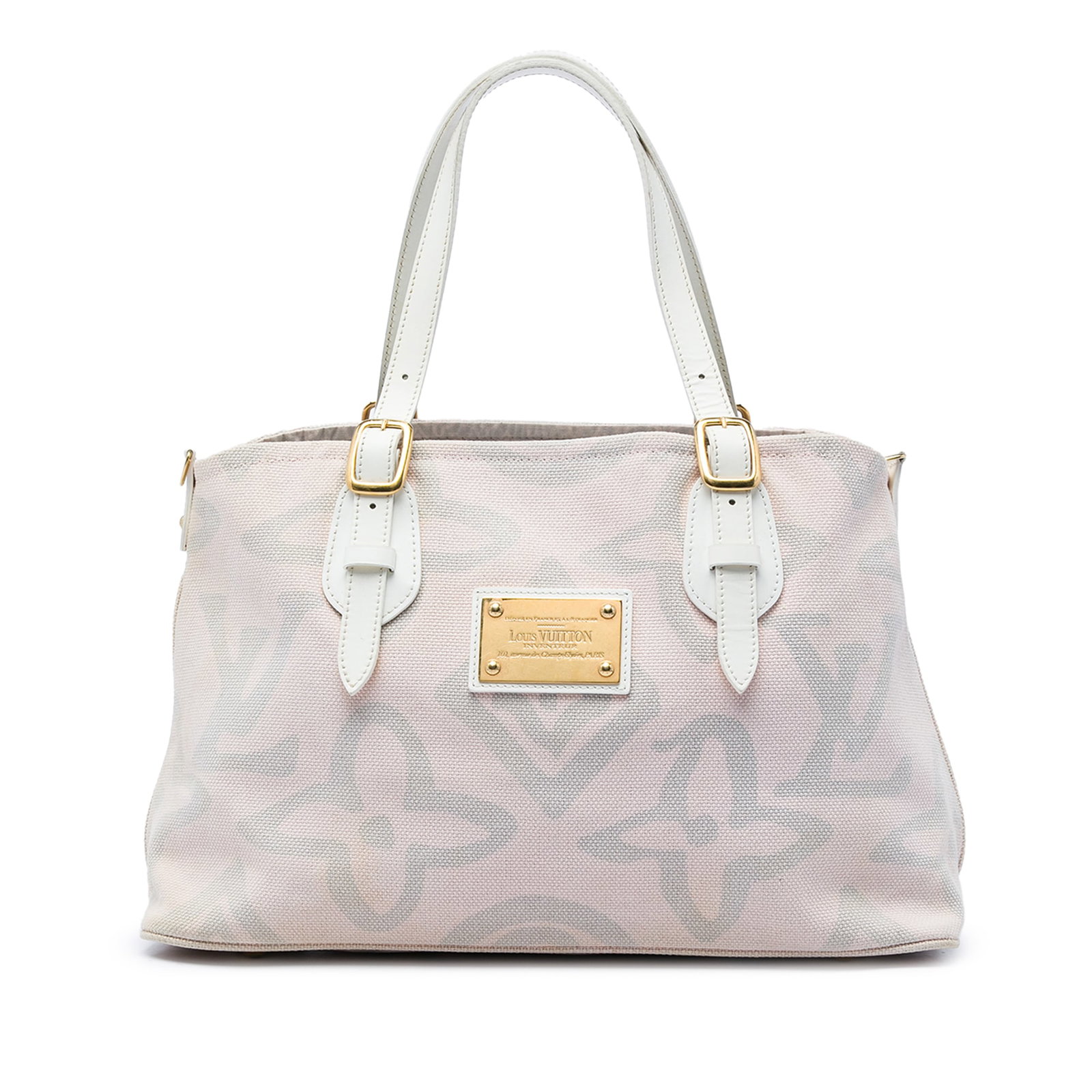 Louis Vuitton Tahitienne Cabas PM Monogram Tote Bag: Louis Vuitton Tahitienne Cabas PM Monogram Tote Bag Louis Vuitton Monogram Tahitienne Cabas PM tote bag with a canvas body, flat leather straps, an open top, and interior zip and slip pockets. Made in