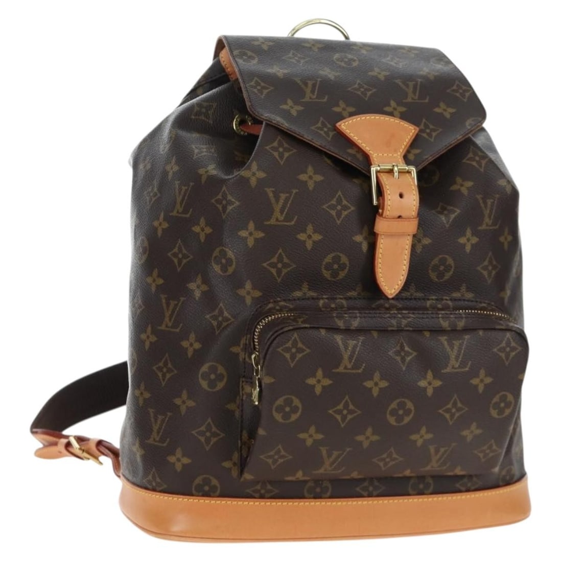 Louis Vuitton M51135 Montsouris GM Monogram Canvas Backpack (1 of 18)