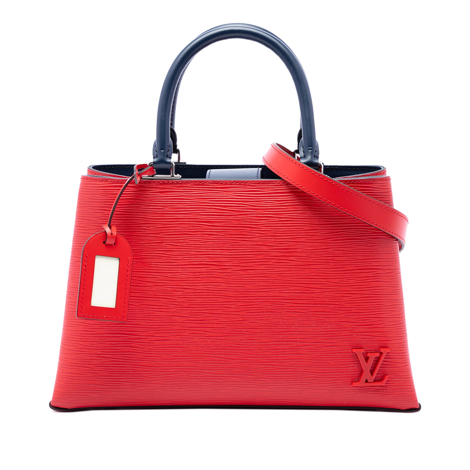 Louis Vuitton Kleber PM Red Epi Leather Handbag (1 of 6)