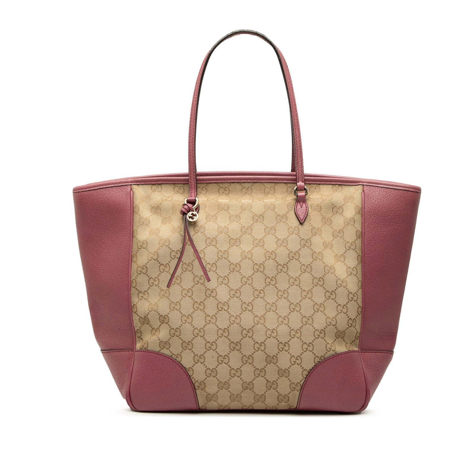 Gucci Bree Tote Beige GG Canvas Calfskin Leather Trim: Gucci Bree Tote Beige GG Canvas Calfskin Leather Trim Gucci Bree tote crafted with a GG canvas body and calfskin leather trim. It features flat leather handles, a top zip closure, and an interior with