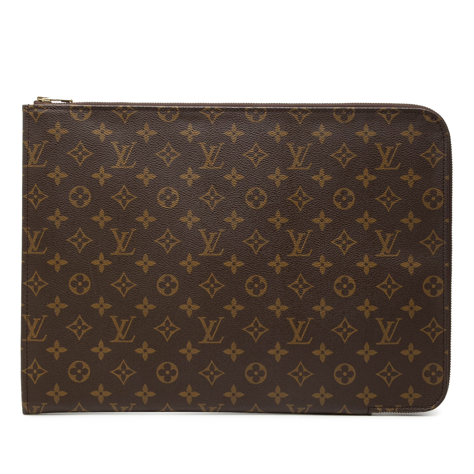 Louis Vuitton Poche Documents Monogram Canvas Zip Portfolio Bag: Louis Vuitton Poche Documents Monogram Canvas Zip Portfolio Bag A Louis Vuitton Monogram Poche Documents Portfolio crafted in monogram canvas with a zip-around closure. Made in France, this portfolio-