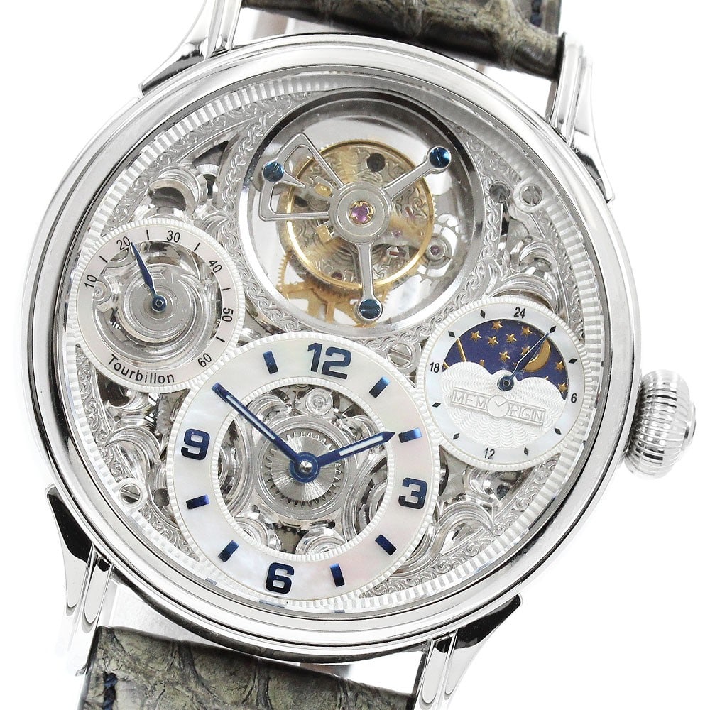 MEMORIGIN Starlit Legend MO1231 mens tourbillon wristwatch (1 of 6)