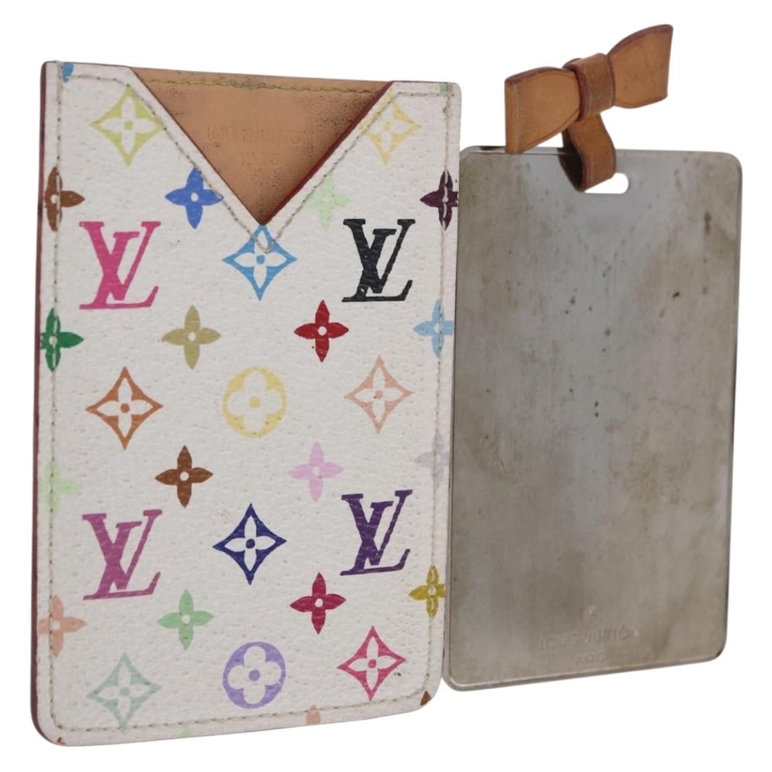Louis Vuitton M92651 Etui Miroir Monogram Multicolor Hand Mirror (1 of 18)