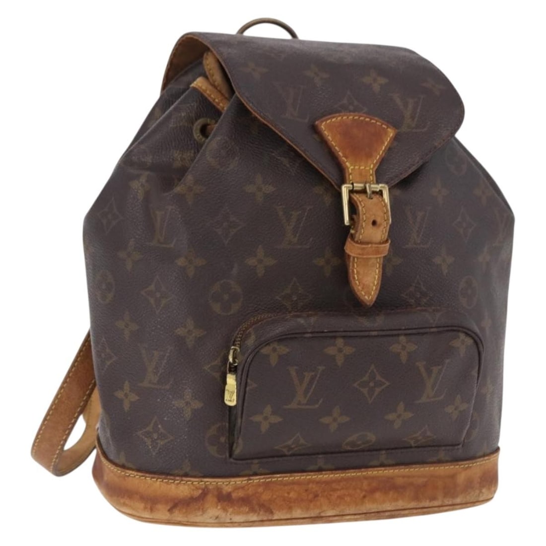 Louis Vuitton M51136 Montsouris MM Monogram Canvas Backpack: Louis Vuitton M51136 Montsouris MM Monogram Canvas Backpack Louis Vuitton Monogram Montsouris MM backpack in monogram canvas, made in France. This women's backpack is offered without the original box 