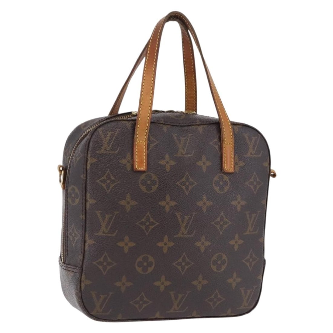Louis Vuitton M47500 Spontini Monogram Canvas Womens Handbag: Louis Vuitton M47500 Spontini Monogram Canvas Womens Handbag Louis Vuitton Spontini handbag in Monogram canvas, model M47500, made in France. This women's handbag is offered as the bag only; item box 