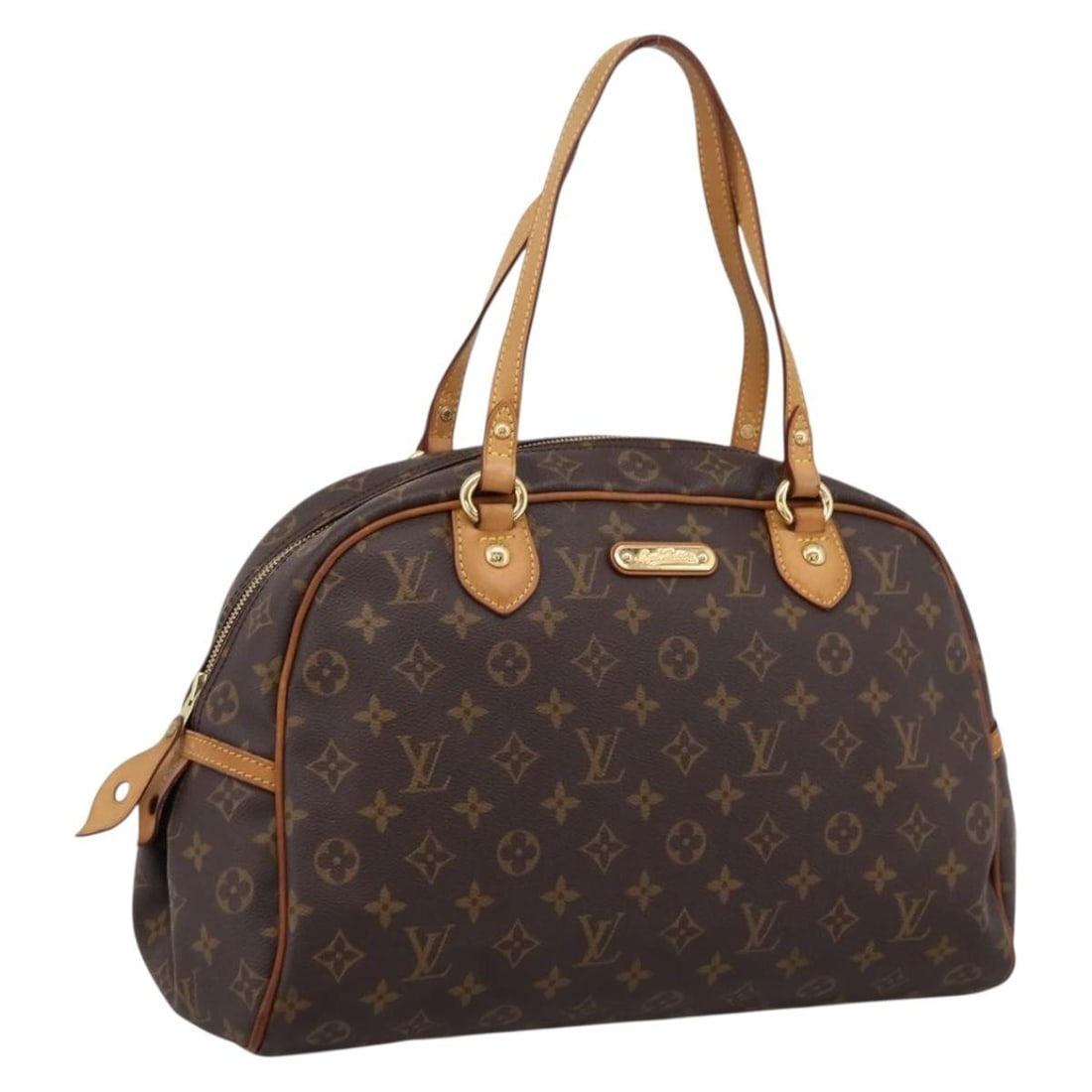 Louis Vuitton M95566 Montorgueil GM Monogram Canvas Shoulder Bag: Louis Vuitton M95566 Montorgueil GM Monogram Canvas Shoulder Bag Louis Vuitton Monogram Montorgueil GM shoulder bag in Monogram canvas, made in France. This women's bag is heavily used and shows visib