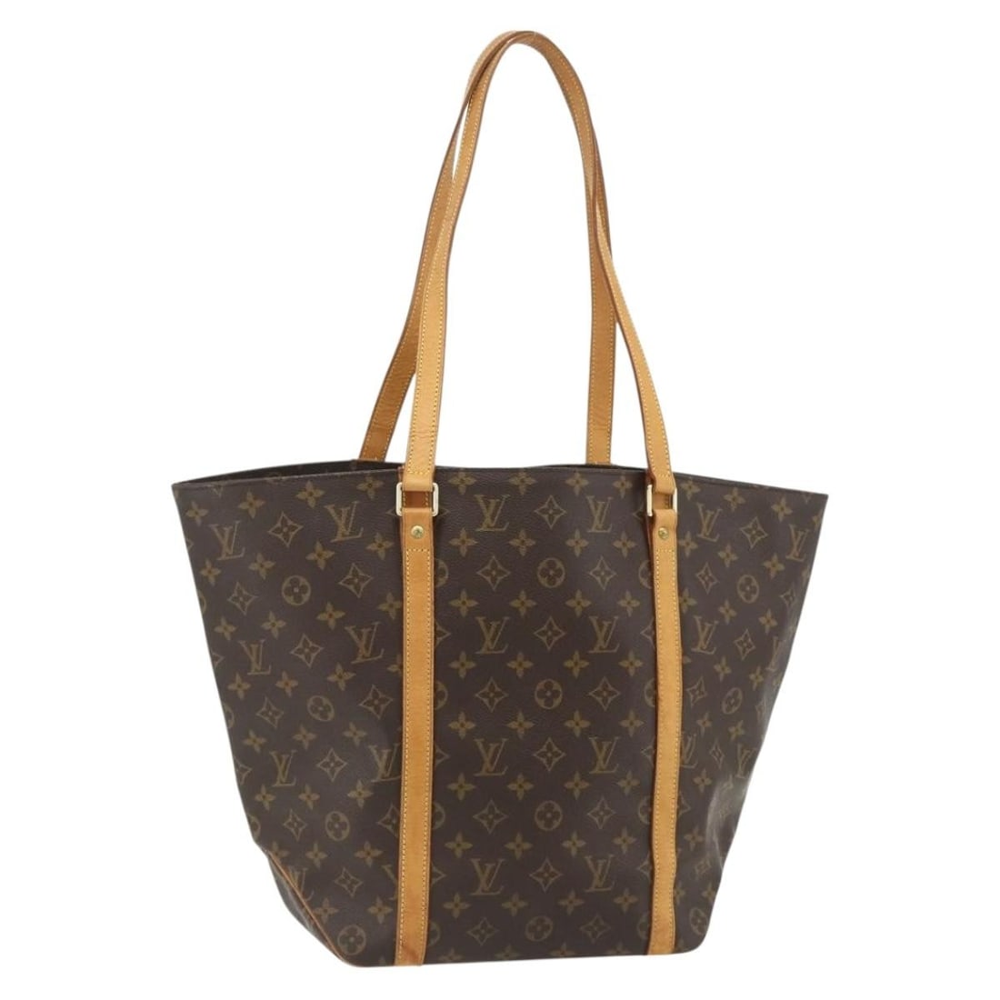 Louis Vuitton M51108 Sac Shopping Monogram Canvas Tote: Louis Vuitton M51108 Sac Shopping Monogram Canvas Tote Louis Vuitton Sac Shopping tote bag in Monogram canvas, made in France. This women's tote features a classic Monogram exterior and an open, roomy