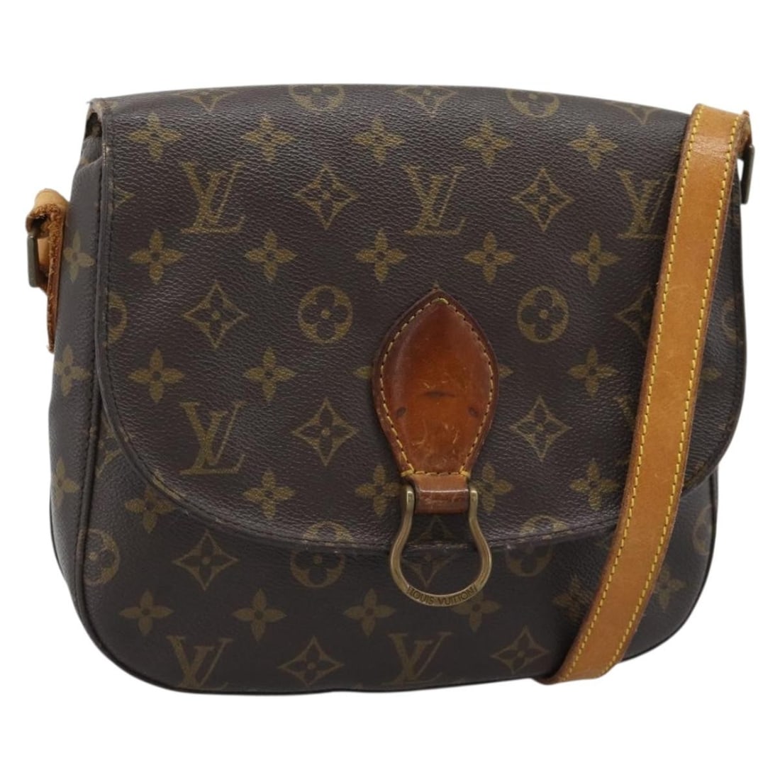 Louis Vuitton Saint Cloud GM Monogram Canvas Shoulder Bag M51242: Louis Vuitton Saint Cloud GM Monogram Canvas Shoulder Bag M51242 Louis Vuitton Saint Cloud GM shoulder bag in Monogram canvas, made in France. This women's bag is offered as the item only; box and dus