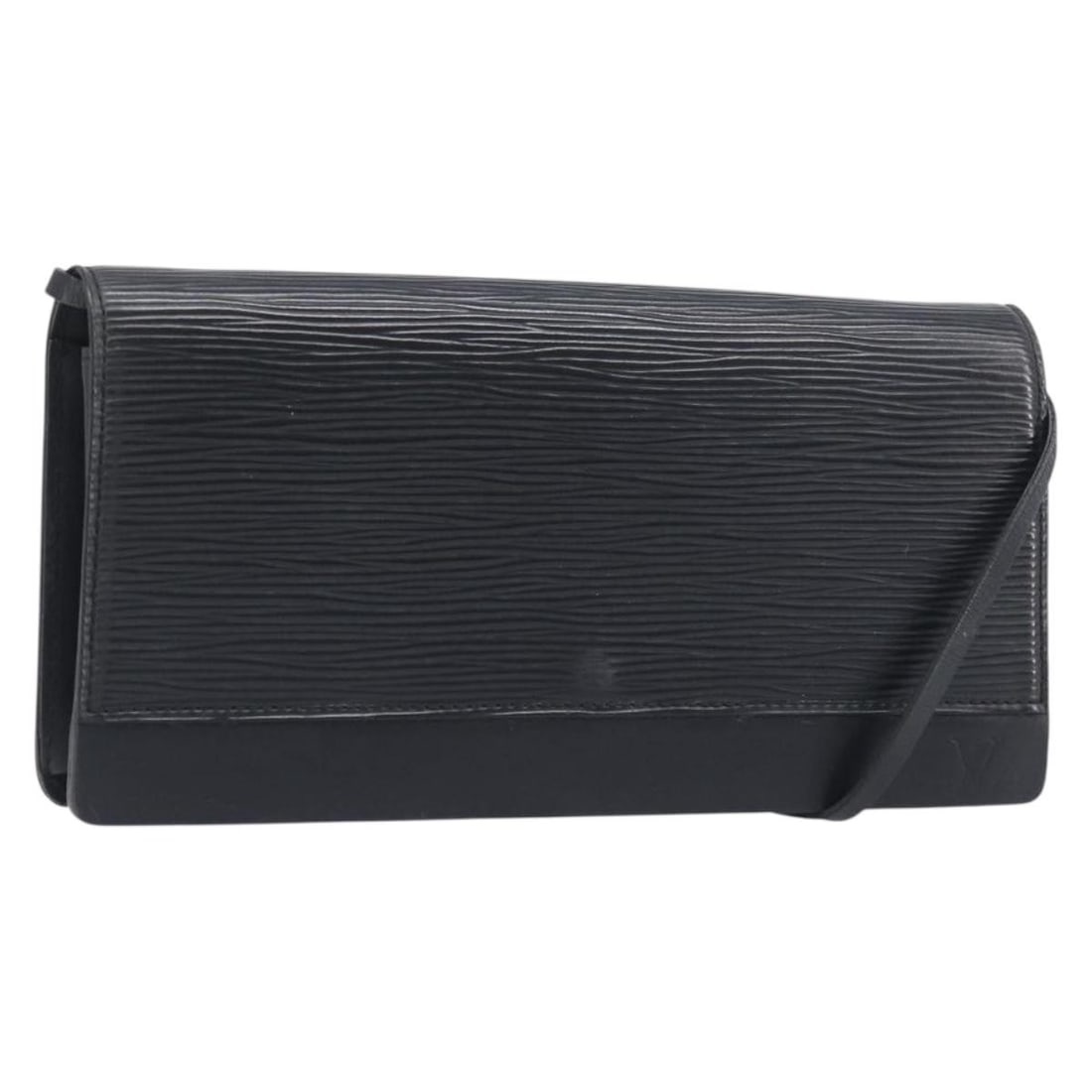 Louis Vuitton M52732 Honfleur Epi Leather Shoulder Bag Black (1 of 18)