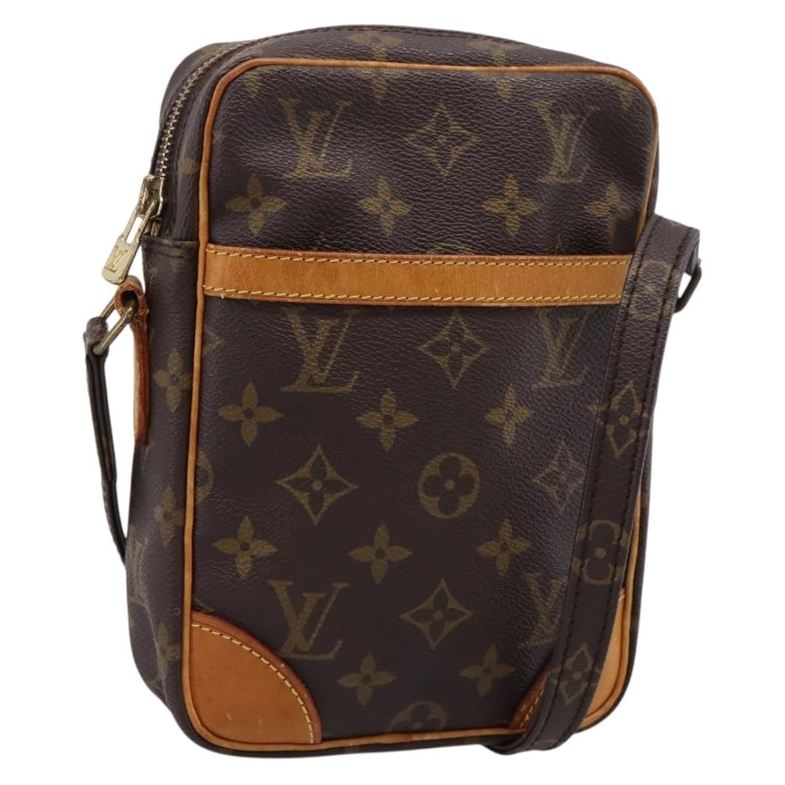 Louis Vuitton Danube GM Monogram Canvas Shoulder Bag M45262: Louis Vuitton Danube GM Monogram Canvas Shoulder Bag M45262 Louis Vuitton Danube GM shoulder bag in Monogram canvas, made in France. This women's bag includes an adjustable shoulder strap and is offer