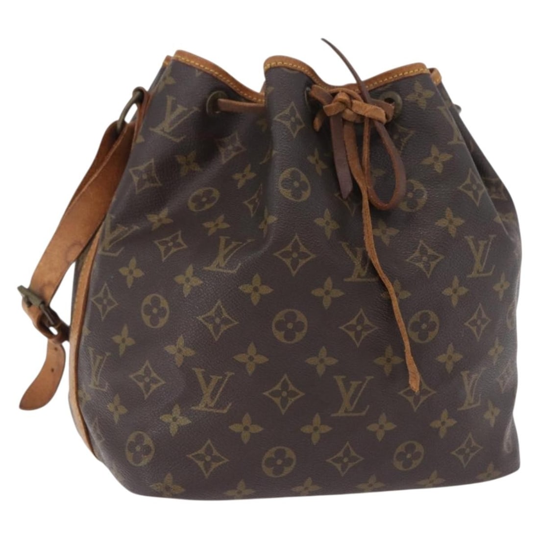 Louis Vuitton M42226 Petit Noe Monogram Canvas Shoulder Bag: Louis Vuitton M42226 Petit Noe Monogram Canvas Shoulder Bag Louis Vuitton Petit Noe shoulder bag in Monogram canvas, made in France. This women's bag includes an adjustable shoulder strap and is offer