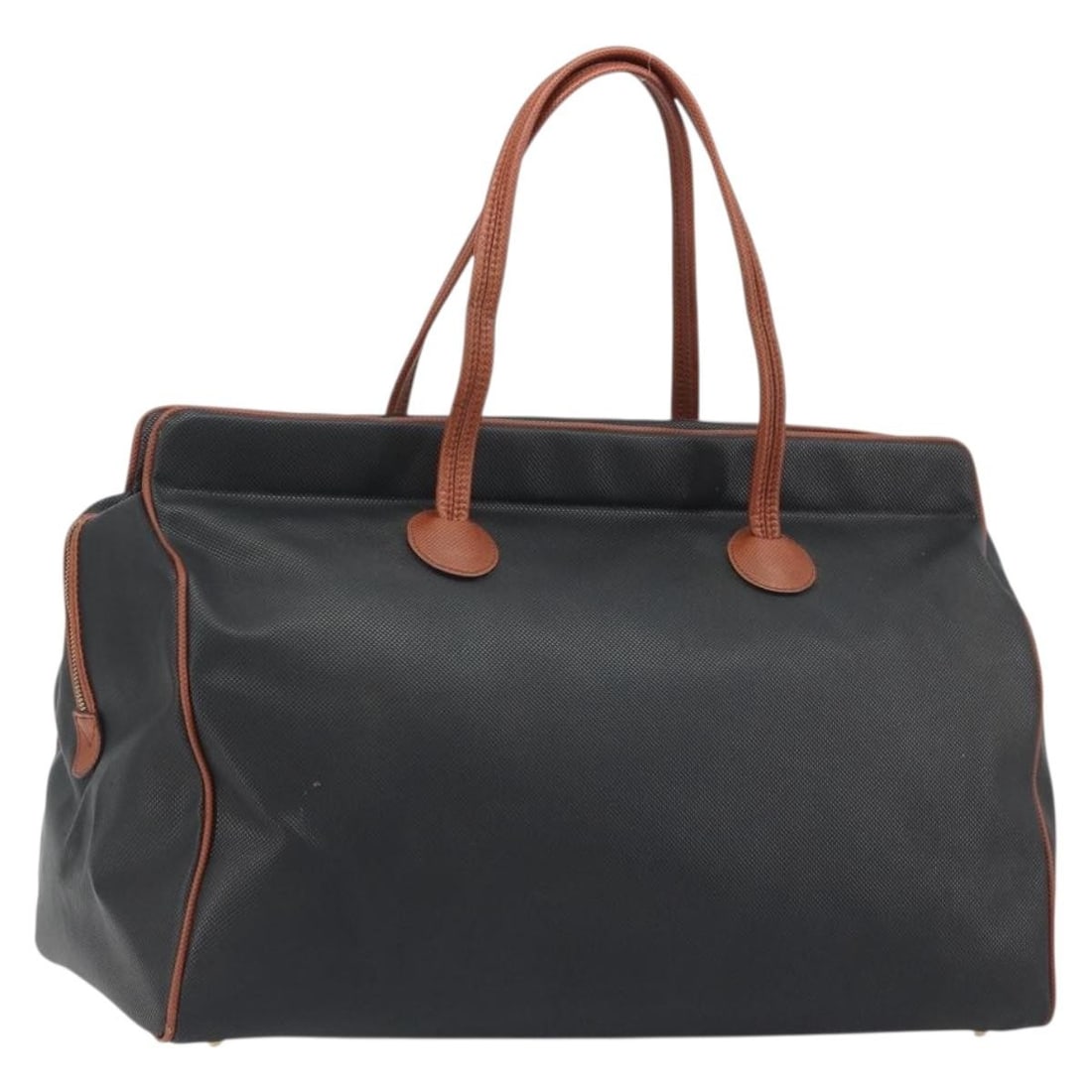 Bottega Veneta PVC Leather Boston Bag Black Gold Italy: Bottega Veneta PVC Leather Boston Bag Black Gold Italy Authentic Bottega Veneta Boston bag in black and gold PVC leather. This women's bag is made in Italy and features a spacious Boston bag silhouett