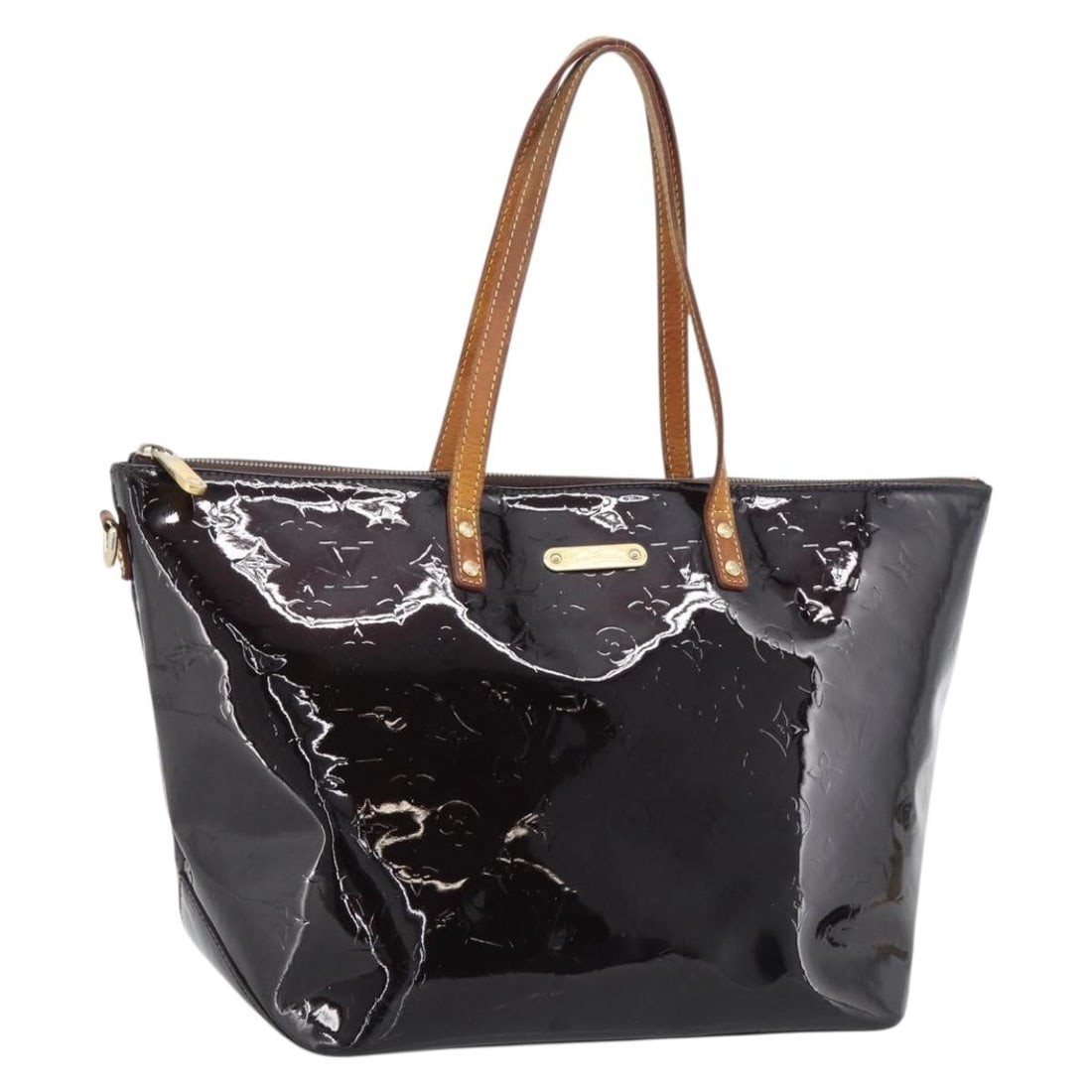 Louis Vuitton Bellevue GM Amarante Vernis Patent Leather Tote M93589: Louis Vuitton Bellevue GM Amarante Vernis Patent Leather Tote M93589 Louis Vuitton Bellevue GM tote bag in Amarante Monogram Vernis patent leather. This women's tote is made in France and features a s