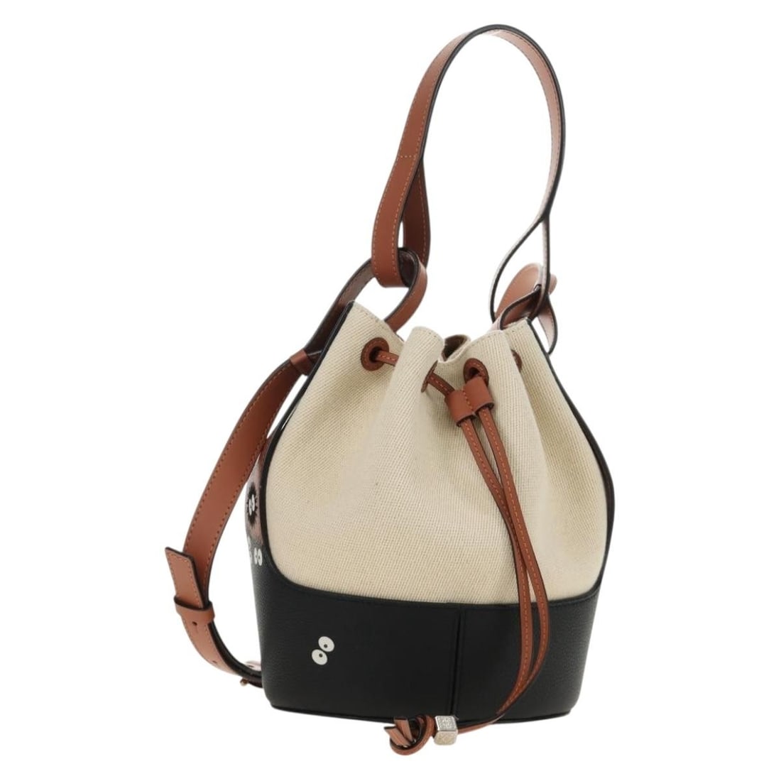LOEWE Totoro Balloon Shoulder Bag in Beige Canvas (1 of 18)