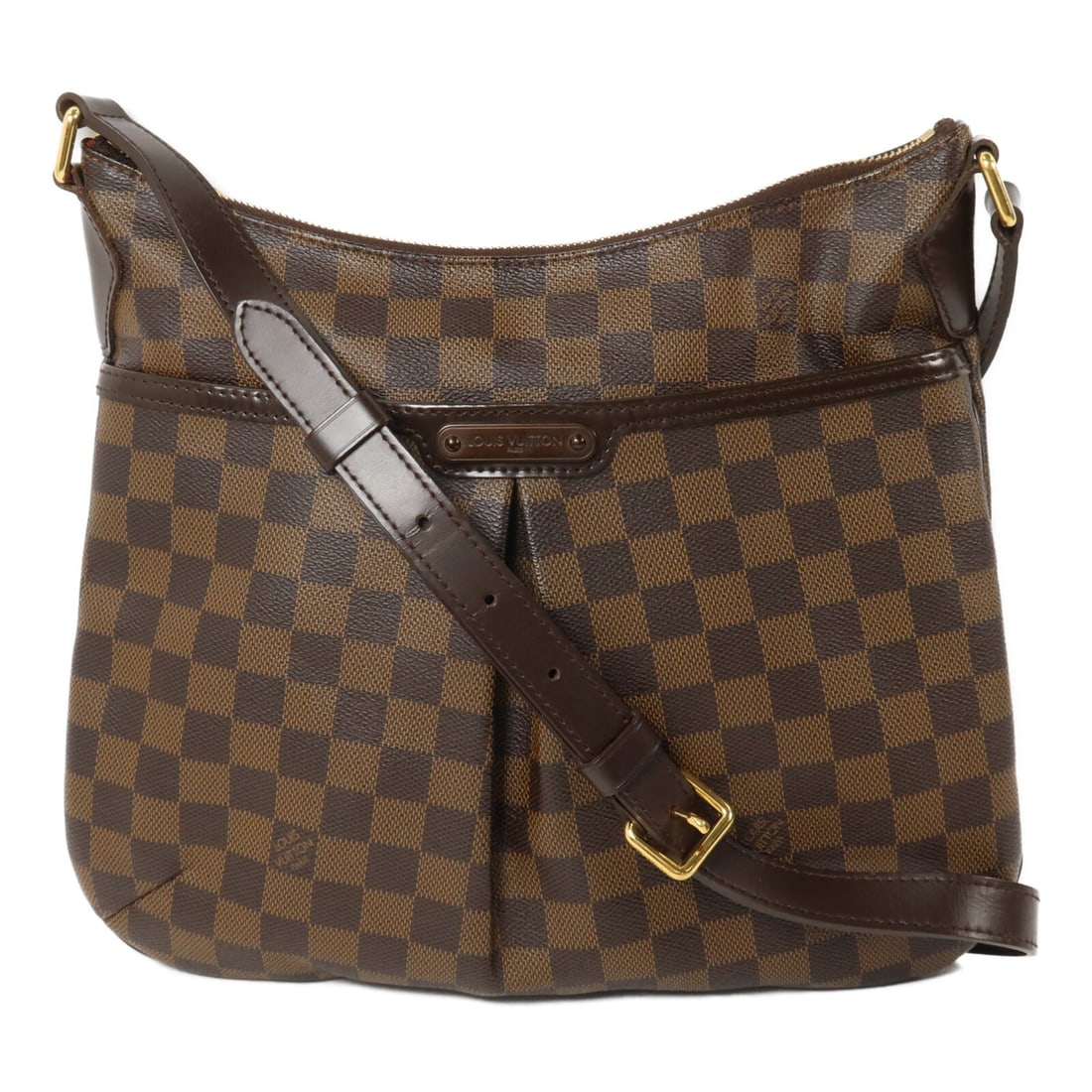 Louis Vuitton Bloomsbury PM Shoulder Bag N42251 Damier Ebene: Louis Vuitton Bloomsbury PM Shoulder Bag N42251 Damier Ebene Louis Vuitton Bloomsbury PM shoulder bag in Damier brown PVC coated canvas. This women's bag features a brown exterior, an adjustable shoul