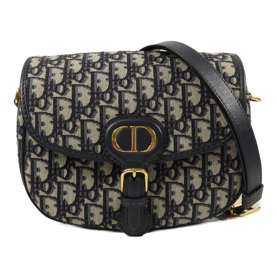 Dior CD Bobby Medium Blue Canvas Shoulder Bag: Dior CD Bobby Medium Blue Canvas Shoulder Bag Christian Dior CD Bobby medium shoulder bag in blue canvas. This women's shoulder bag features a magnetic pocket and one interior card slot. It comes with