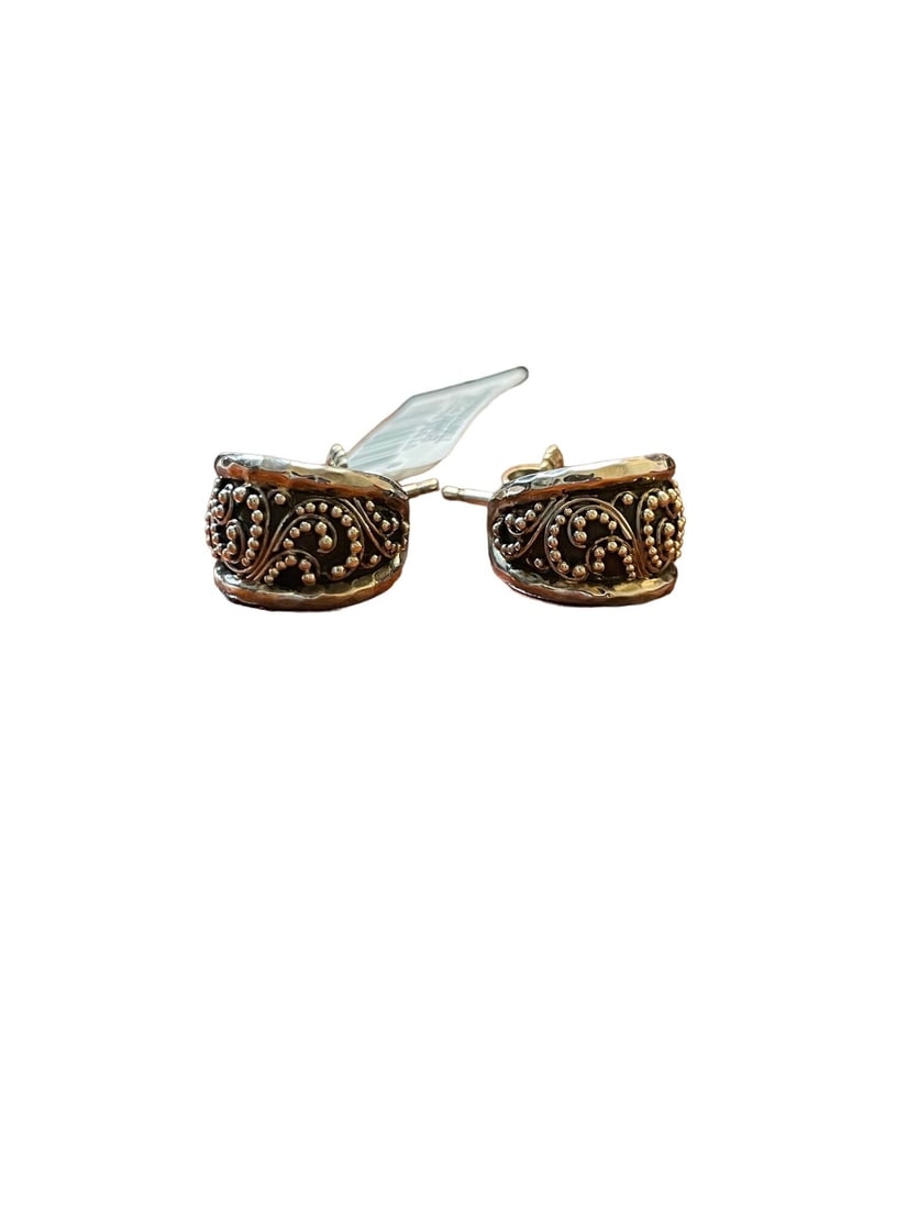 Lois Hill sterling silver cuff earrings EG6557-PS247 (1 of 4)
