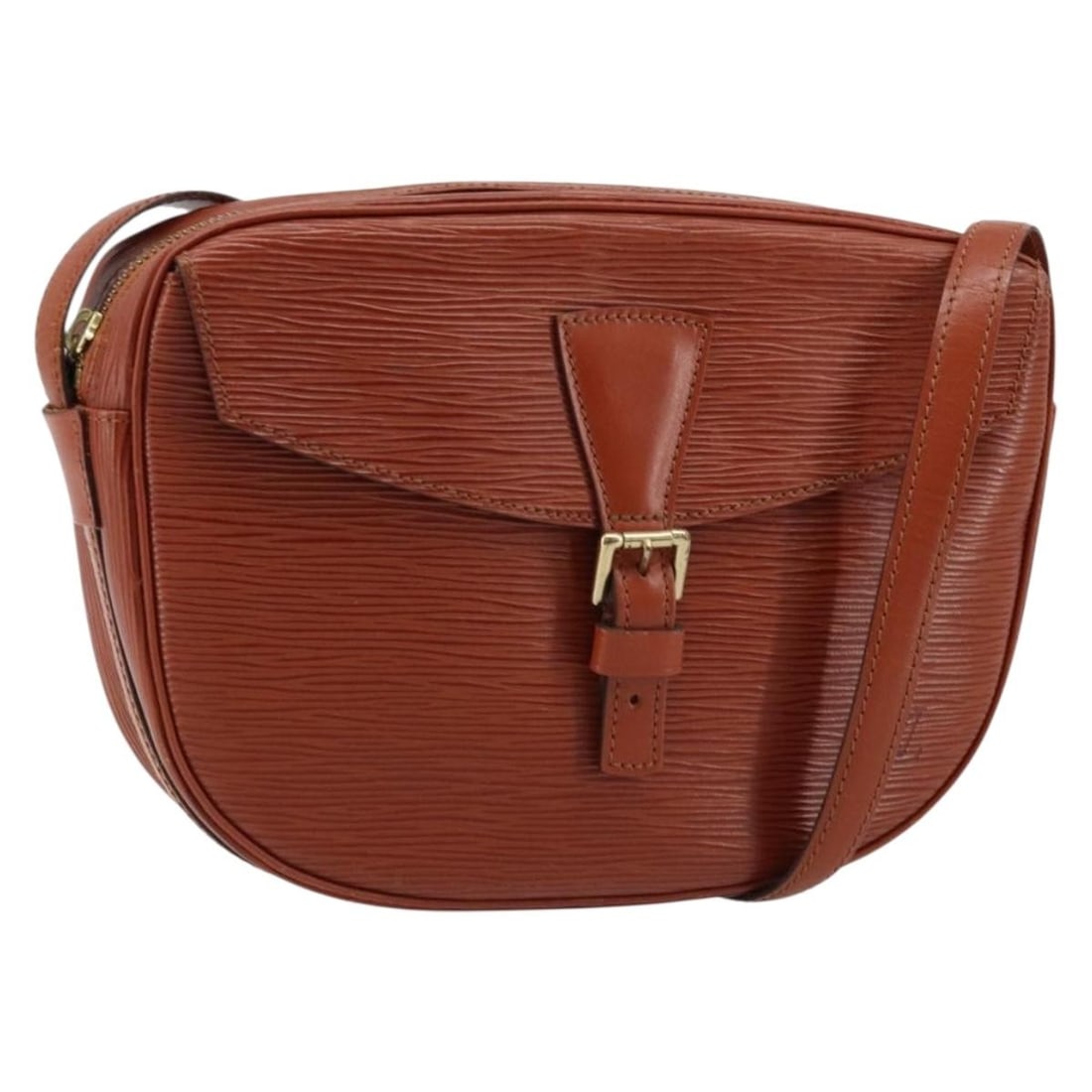 Louis Vuitton M52153 Jeune Fille MM Brown Epi Leather Shoulder Bag: Louis Vuitton M52153 Jeune Fille MM Brown Epi Leather Shoulder Bag Louis Vuitton Jeune Fille MM shoulder bag in brown Epi leather, made in France. This women's bag features a shoulder strap with an ap