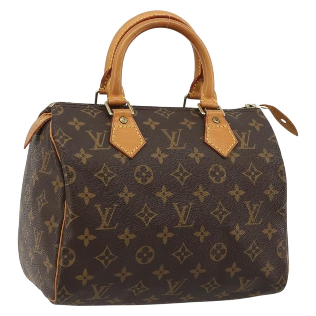 Louis Vuitton M41528 Speedy 25 Monogram Canvas Handbag: Louis Vuitton M41528 Speedy 25 Monogram Canvas Handbag Louis Vuitton Speedy 25 handbag in Monogram canvas, made in France. This women's handbag is offered without the original box or dust bag and incl