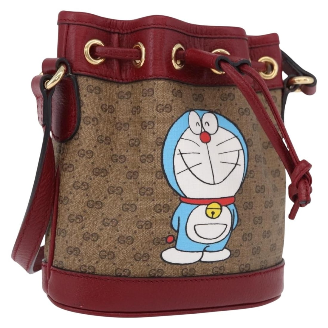 Gucci 647801 Fujiko Pro Micro GG Supreme Shoulder Bag Beige Gold: Gucci 647801 Fujiko Pro Micro GG Supreme Shoulder Bag Beige Gold Compact Gucci shoulder bag in beige and gold Micro GG Supreme with PVC leather construction. Made in Italy, this women's bag includes a