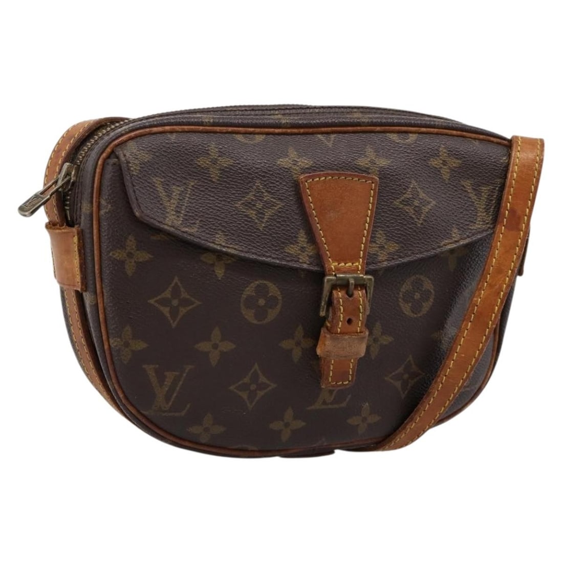 Louis Vuitton M51227 Jeune Fille PM Monogram Canvas Shoulder Bag: Louis Vuitton M51227 Jeune Fille PM Monogram Canvas Shoulder Bag Louis Vuitton Jeune Fille PM shoulder bag in Monogram canvas, made in France. This women's bag features an adjustable shoulder strap an