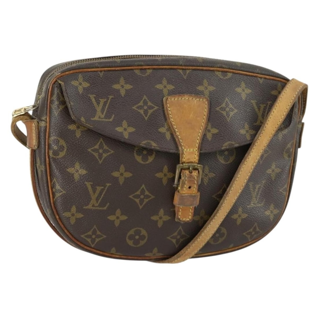 Louis Vuitton M51226 Jeune Fille MM Monogram Canvas Shoulder Bag: Louis Vuitton M51226 Jeune Fille MM Monogram Canvas Shoulder Bag Louis Vuitton Jeune Fille MM shoulder bag in Monogram canvas, made in France. This women's bag features an adjustable shoulder strap an