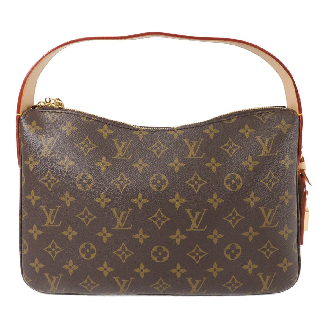 Louis Vuitton Slouchy PM M11952 Monogram Shoulder Bag Brown: Louis Vuitton Slouchy PM M11952 Monogram Shoulder Bag Brown Louis Vuitton Slouchy PM shoulder bag in brown Monogram PVC coated canvas. This women's shoulder bag features a zip pocket inside and includ